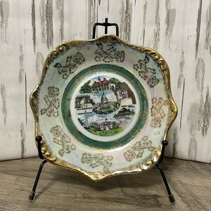 Vintage Popular Destinations Souvenir Plate Washington DC‎